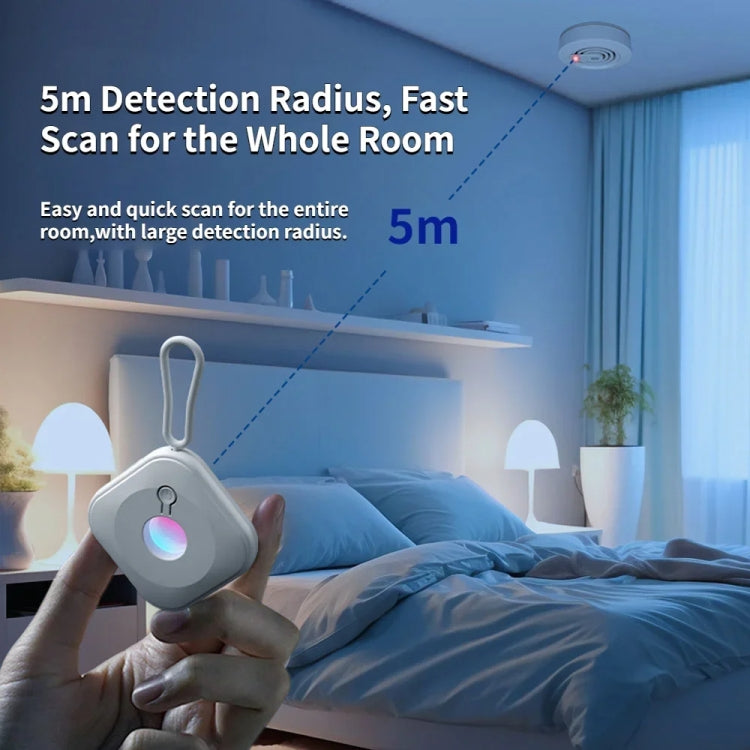 Camera Detector Hotel Anti-Shooting Surveillance Infrared Inspector, White, Black Camera Detector Hotel Anti-Shooting Surveillance Infrared Inspector, White, Black